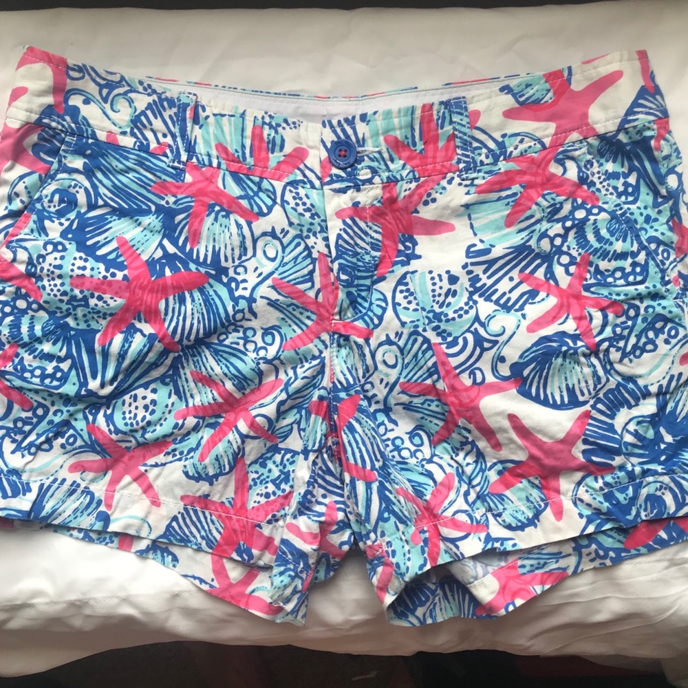 EUC She Sells Seashells Callahan Shorts Sz 12